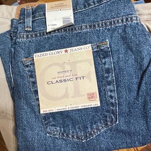 Classic fit Faded Glory jeans
